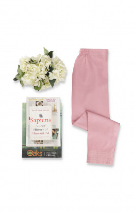 Light Pink Dyed Straight Pant
